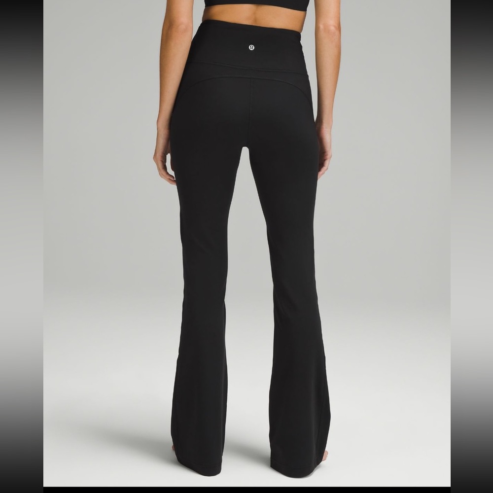 Lululemon Groove Super High Rise Nulu Flared